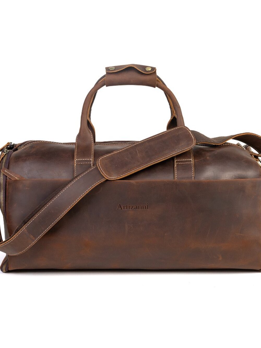 Heritage Garment Duffel Bag MK 083 (Vintage) 21.5*11.5*9.5Inches